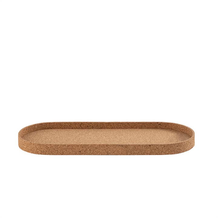 Oval Cork Tray Large for wholesale by BIDKhome