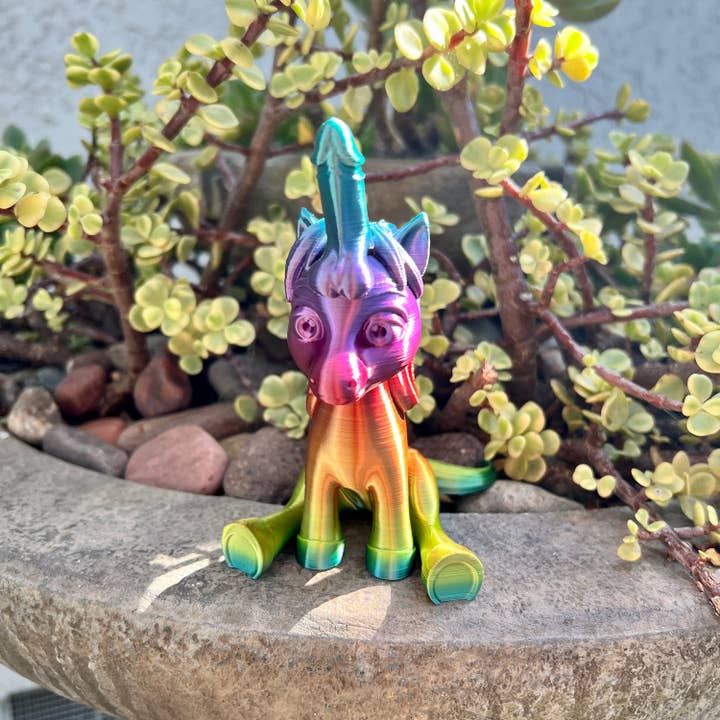 NumanPrints - Vendita all'ingrosso Regalo divertente/originale - Unicorno Adulto Dick Horn Pene Cock Dino-Dick Dickasaurus