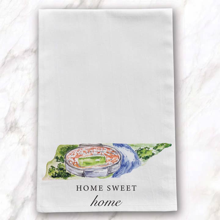 Strofinaccio calcio Tennessee Home Sweet Home per la vendita all'ingrosso da parte di Barrel Down South