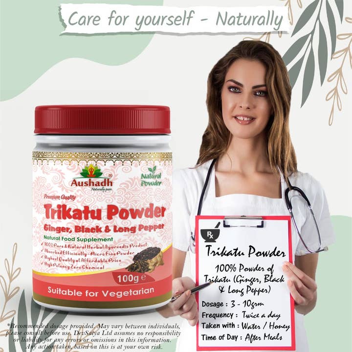 DevSatya Ltd Aushadh, Ayushya, Divyaherb - Wholesale Protein/Superfood Powder - Trikatu Powder4