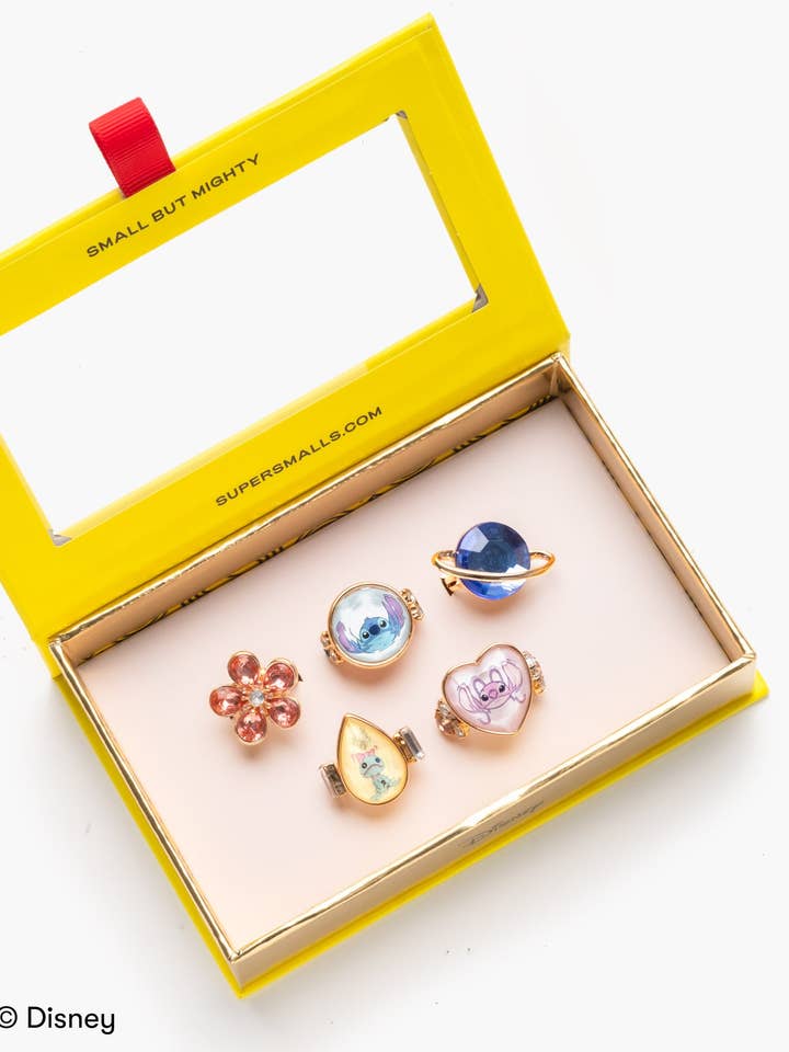 Disney Lilo & Stitch Ring Set for wholesale by Super Smalls