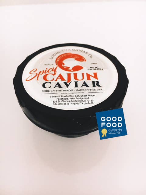 Louisiana Caviar - Venta al por mayor Pescados/mariscos - Caviar Cajún Picante - 57g