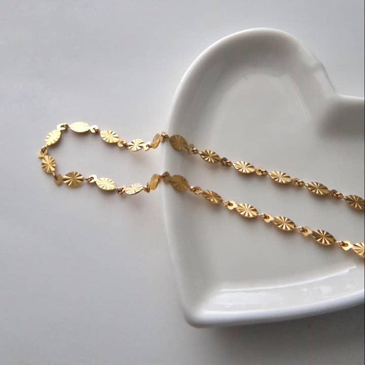 Glisten Chain Necklace for wholesale by JESSA Jewelry