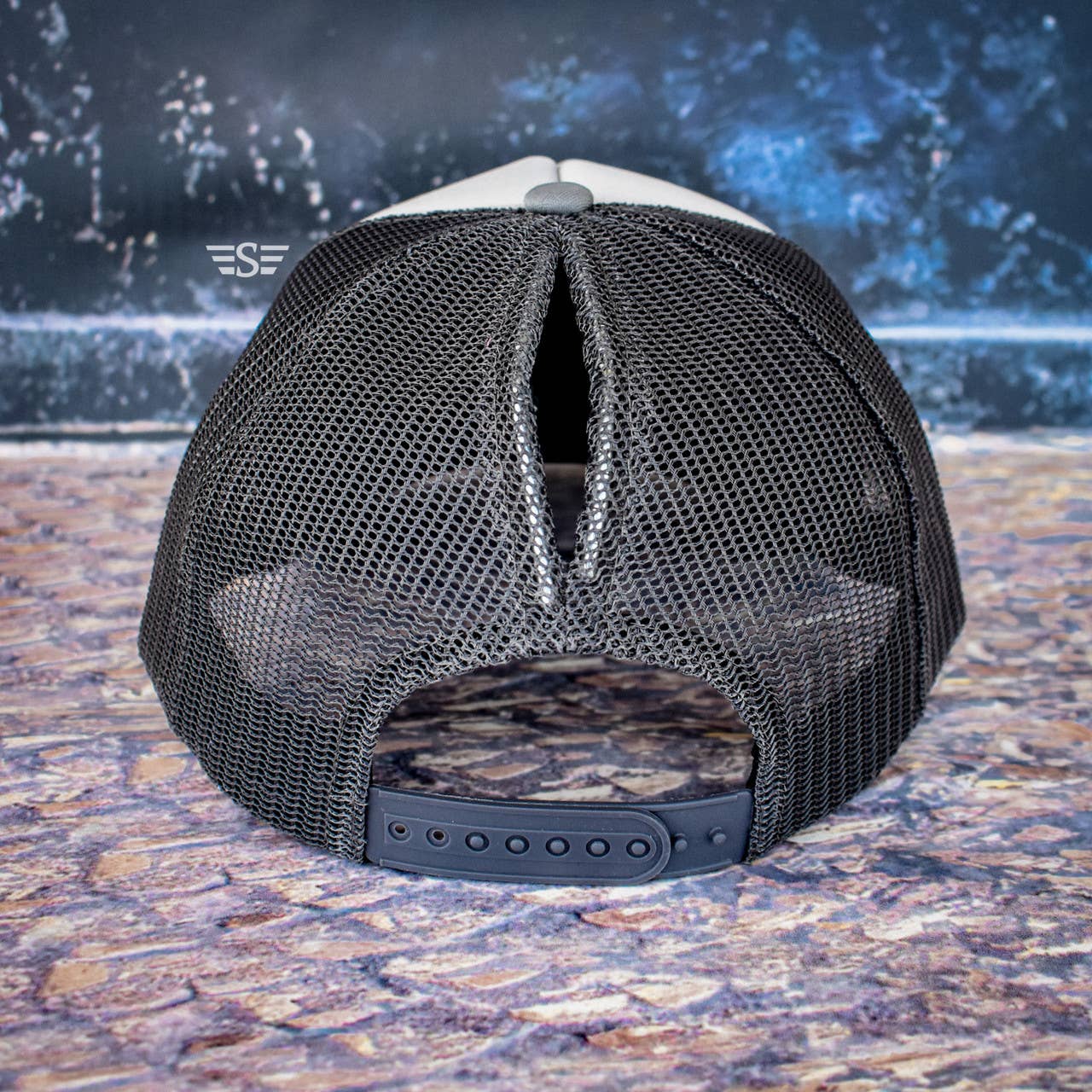 Flying S Company - Wholesale Trucker Hat - Unisex - Tri Color Mesh Trucker Cap3