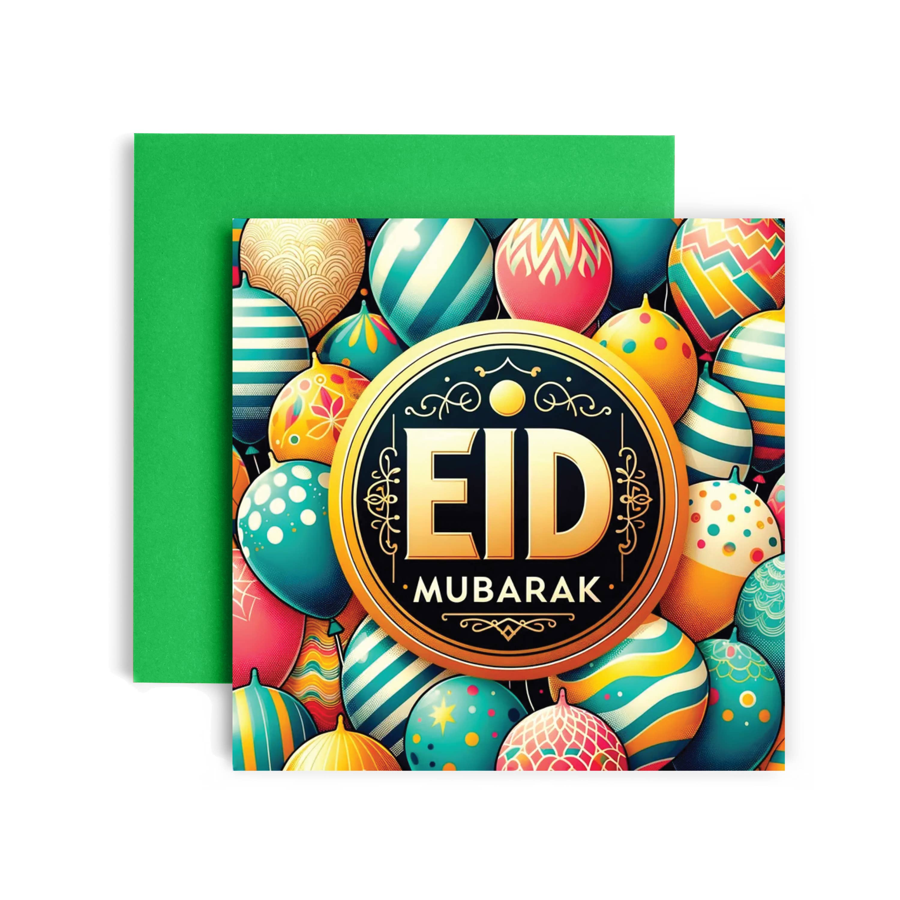 Huxters – wholesale Birthday card – Eid Mubarak Ramadan Card0