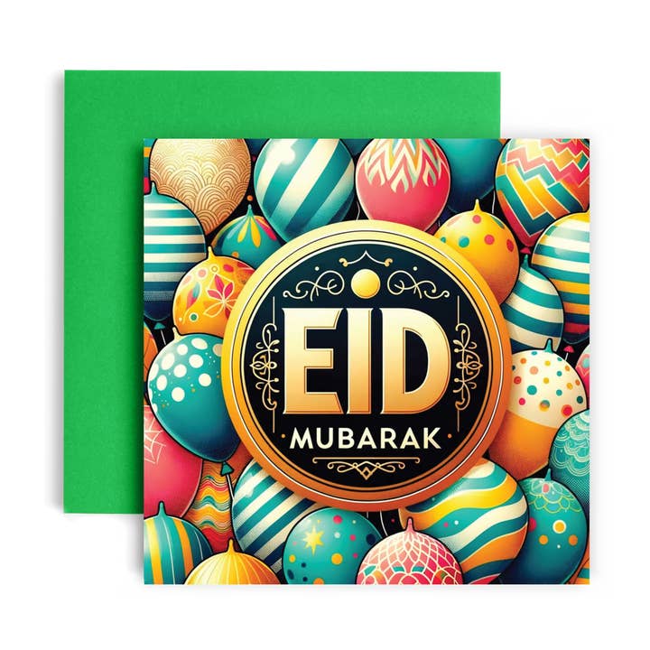 Huxters – wholesale Birthday card – Eid Mubarak Ramadan Card0