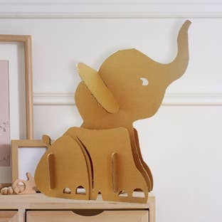 Lámpara nocturna elefante de cartón para venta al por mayor de Studio Kraft