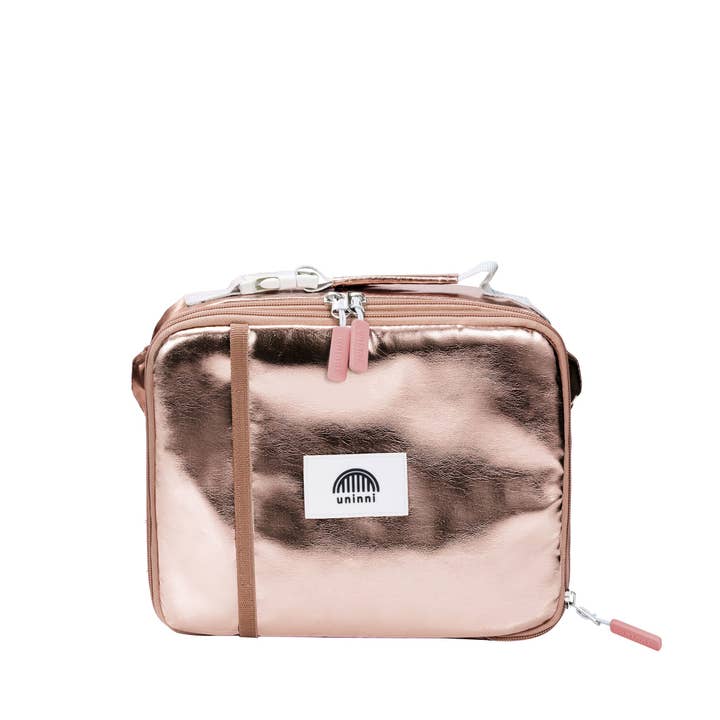 Ellis Lunch Bag - Metallic Gold for wholesale by uninni
