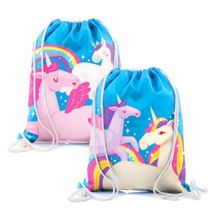 Kids Party Craft – wholesale Drawstring bag – kids – Unicorn Drawstring Bag
