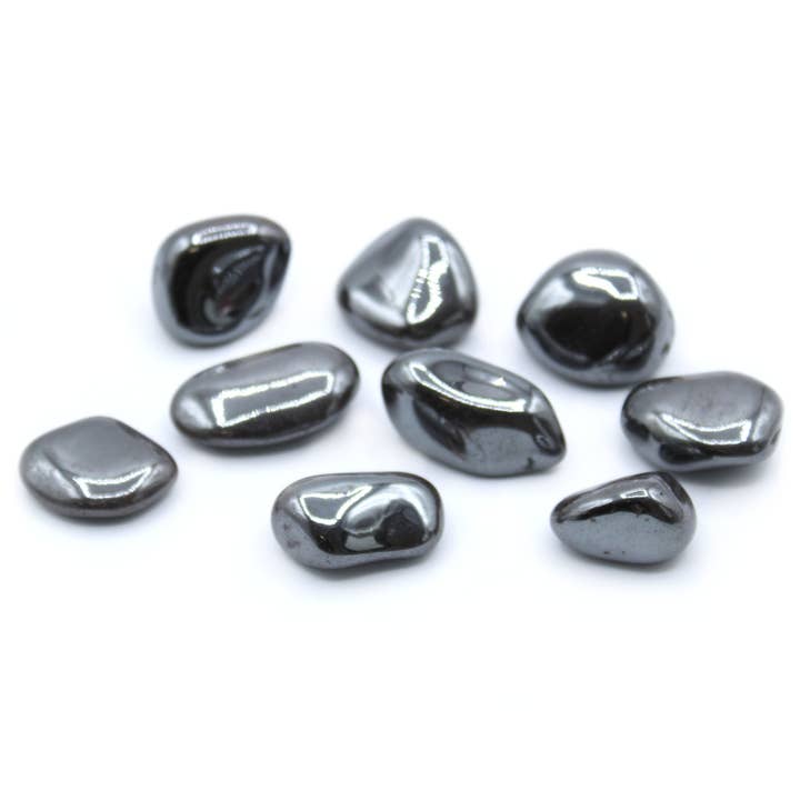 XL Tumble Stones - Hematite for wholesale by Ancient Wisdom