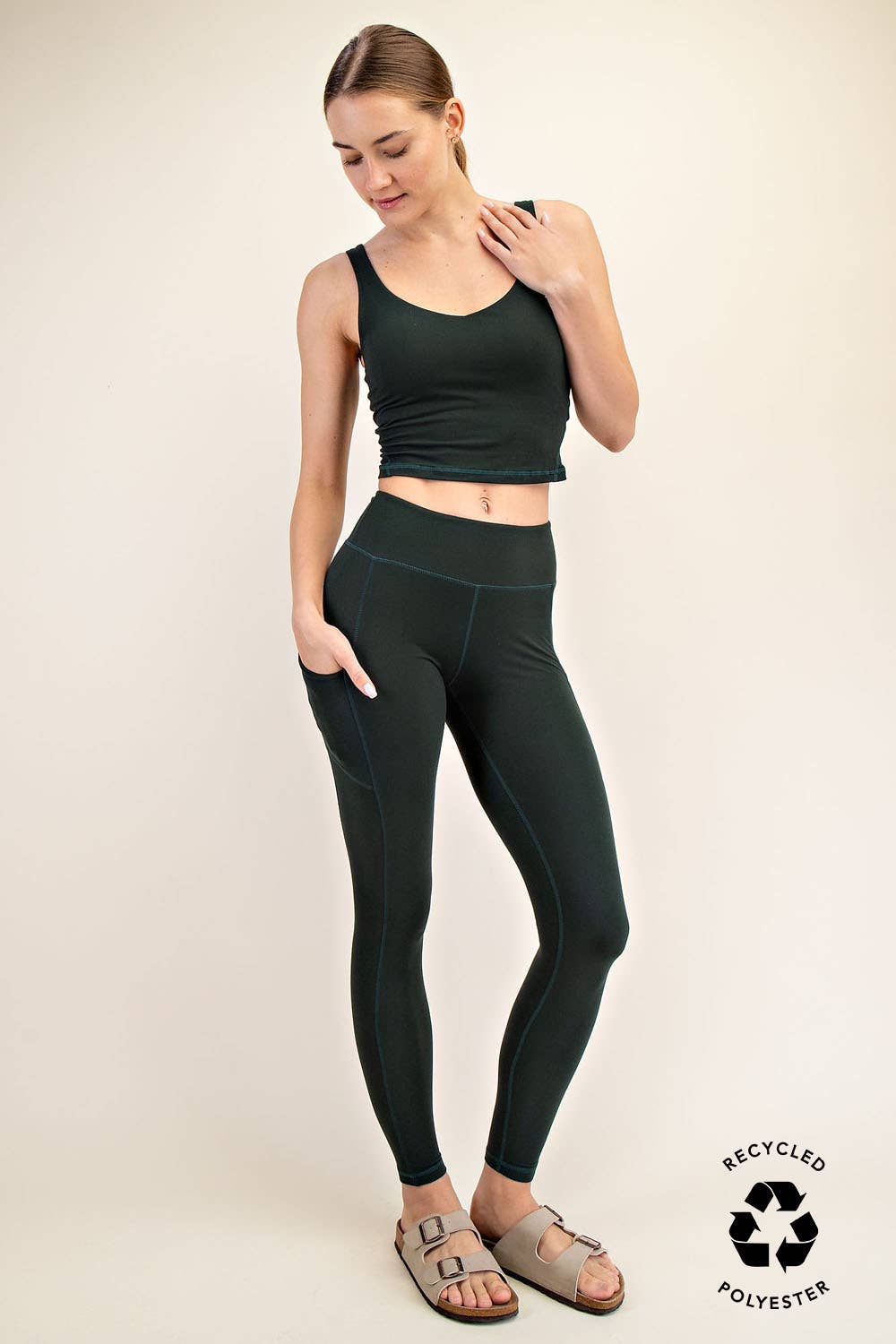 Rae Mode - Wholesale Athletic/Lounge Leggings - Women's - BUTTER BASIC LEGGING WITH POCKETS108