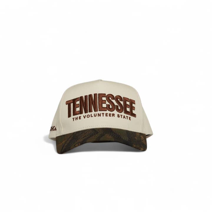 Destination Hat Co. - Wholesale Trucker Hat - Unisex - The Camo Tennessee SnapBack1