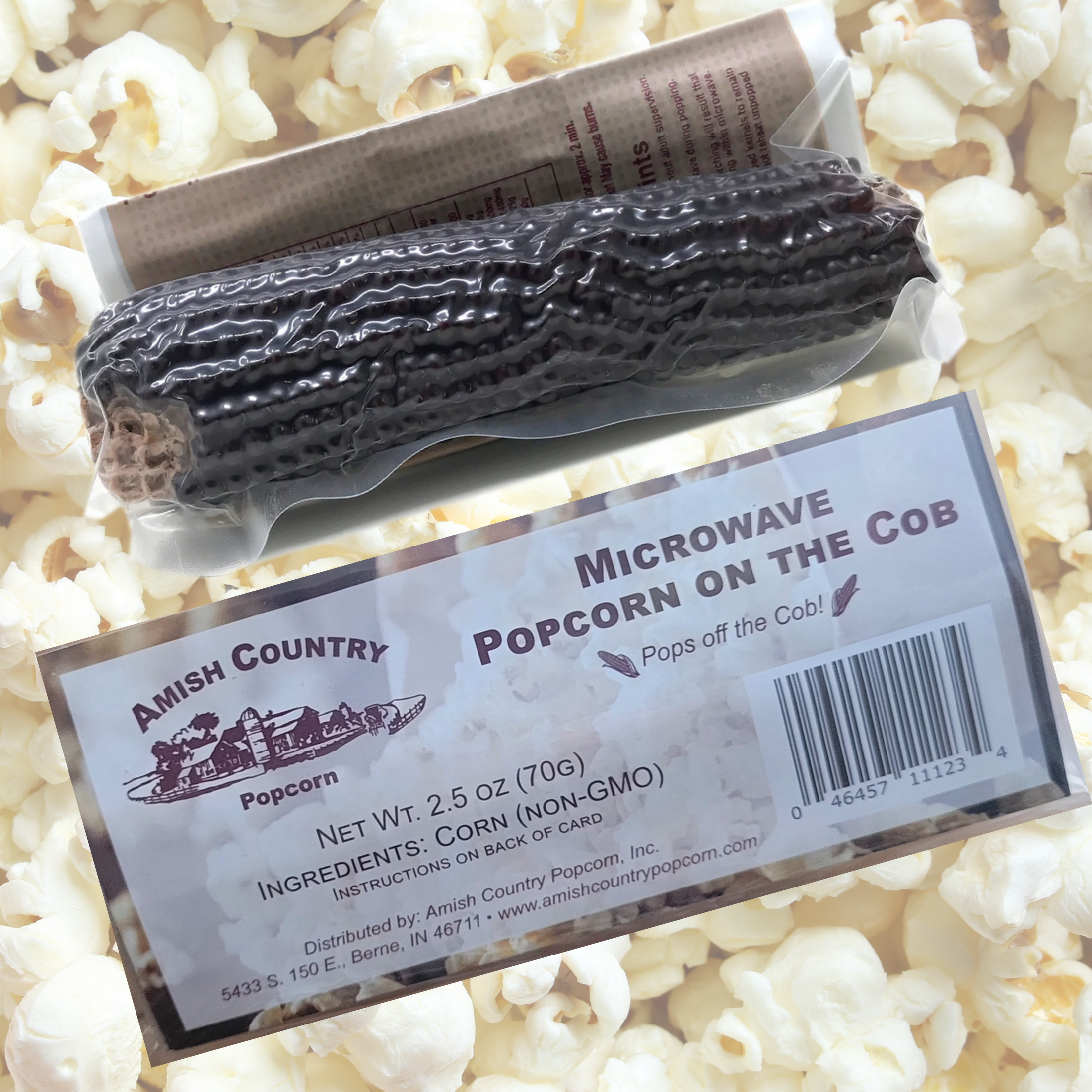 Candy Barn Express - Wholesale Popcorn - Microwave Popcorn On The Cob - 48 Count Bushel - 4 Varieties1