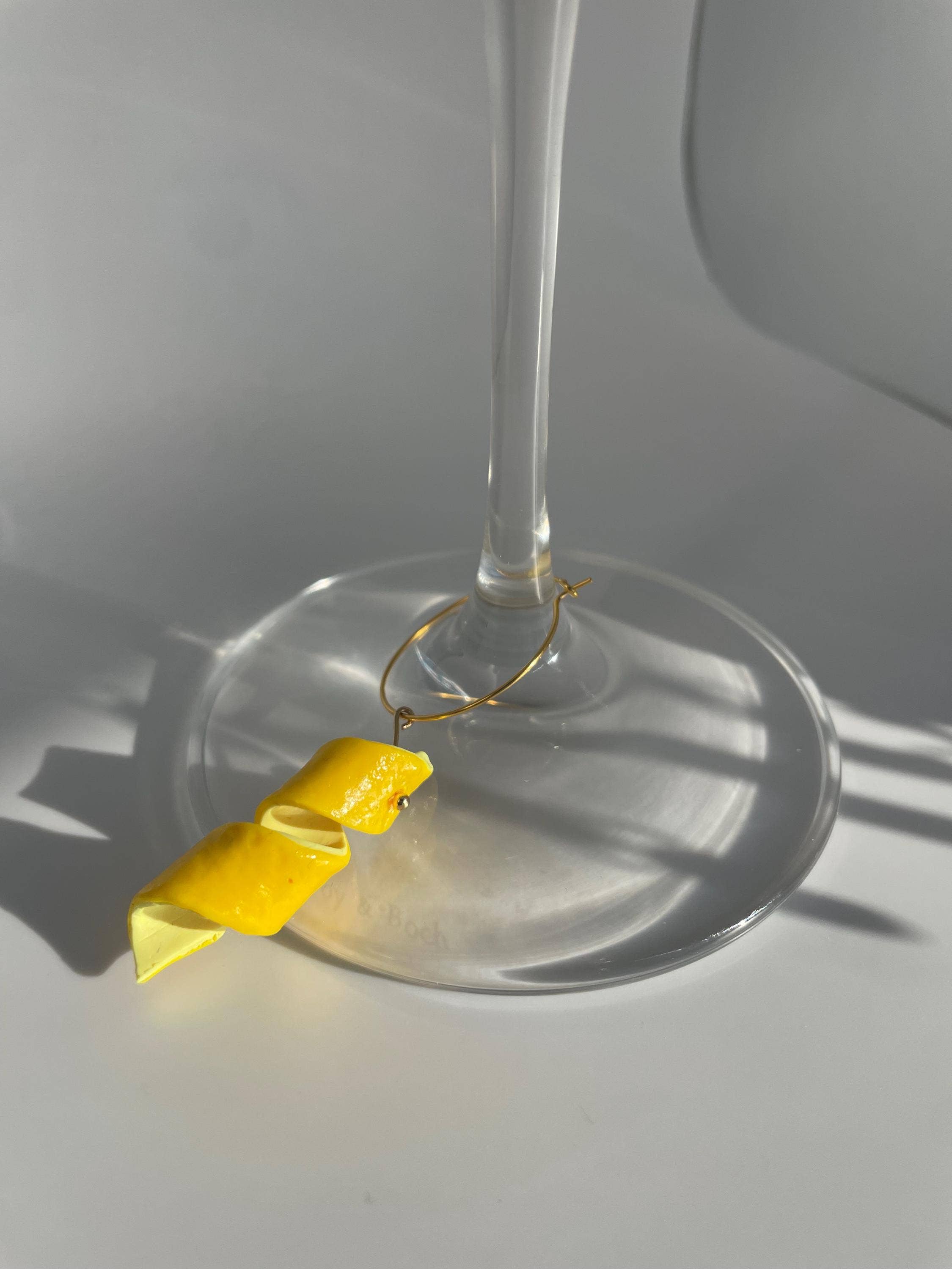 Brine & Fare - Wholesale Wine Charm - Handmade Polymer Clay Martini Garnish Wine Charms6