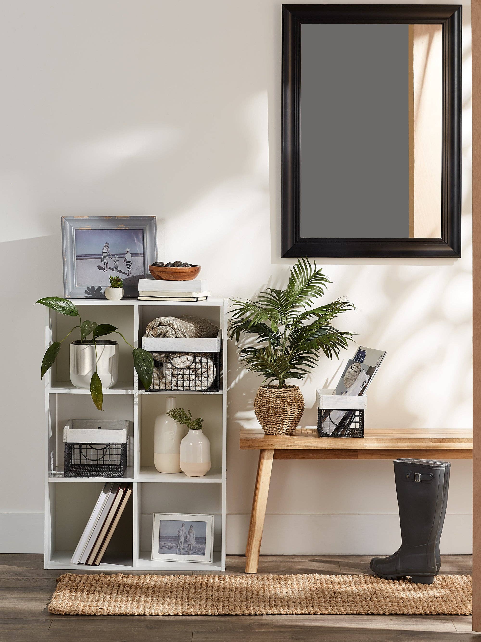 Welcome Home Unbeatable Deals - Vente Paniers - Ensemble de 3 paniers de ferme finition blanc antique3