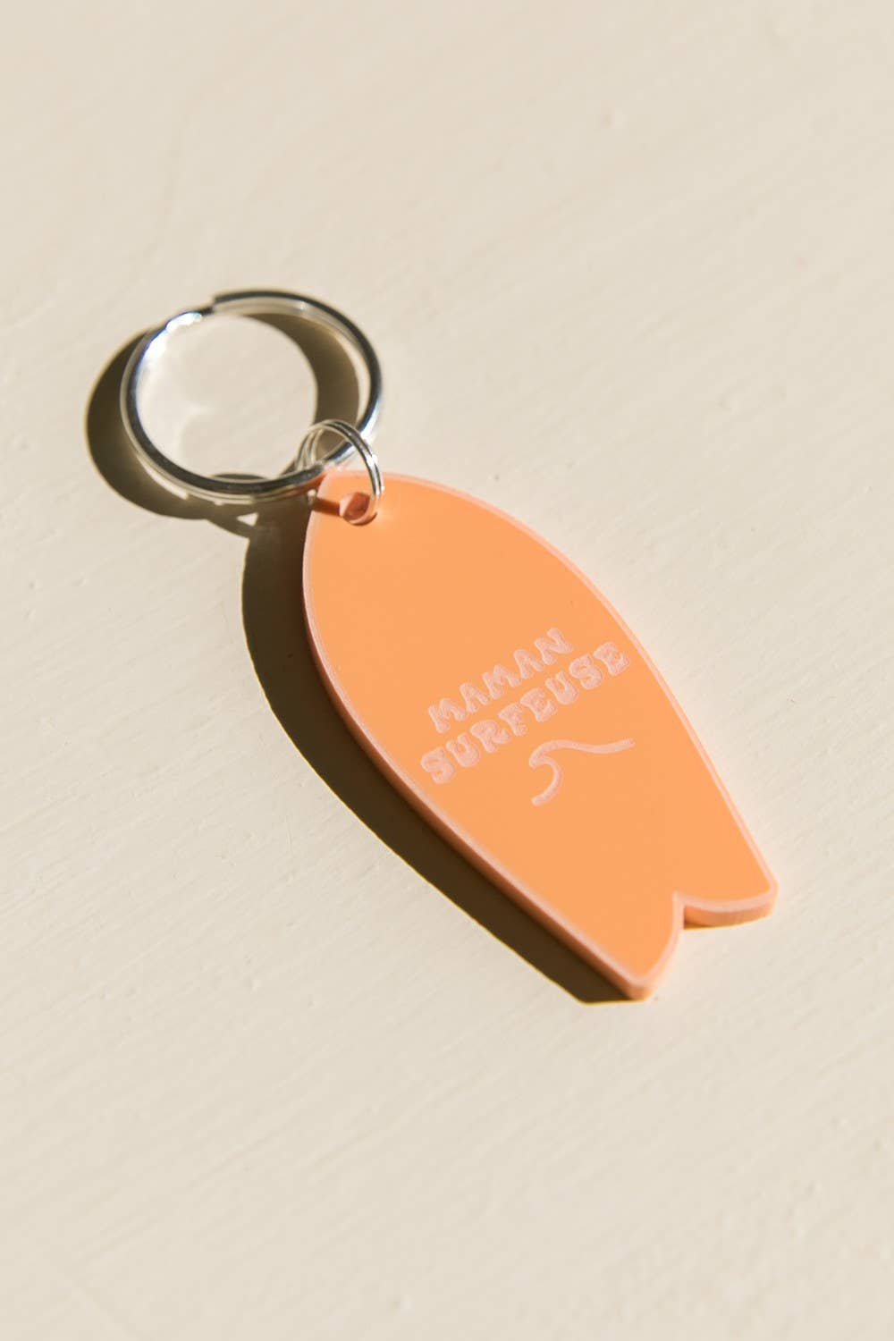 Little Anana – wholesale Nyckelringar - Dam – Ny! Little Anana surfbräda nyckelring - Mamma Surfare orange0