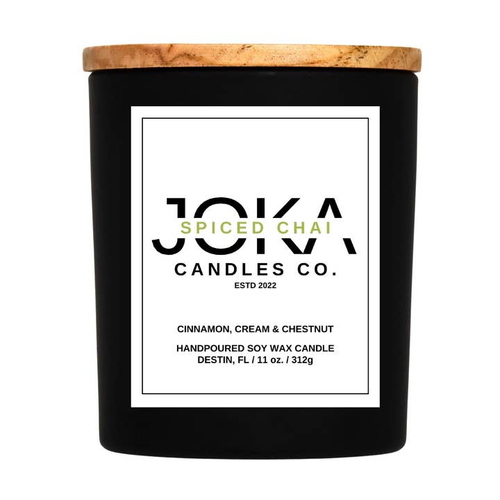 SPICED CHAI for wholesale by Joka Candles Co.