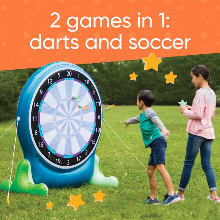 Hearthsong - Wholesale Sporting Game - Kids & Baby - Giant Inflatable 2-in-1 Darts & Soccer Set1