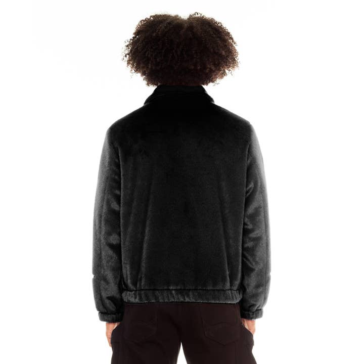 Cult's Polar Fleece Jacket in Black for wholesale on Faire