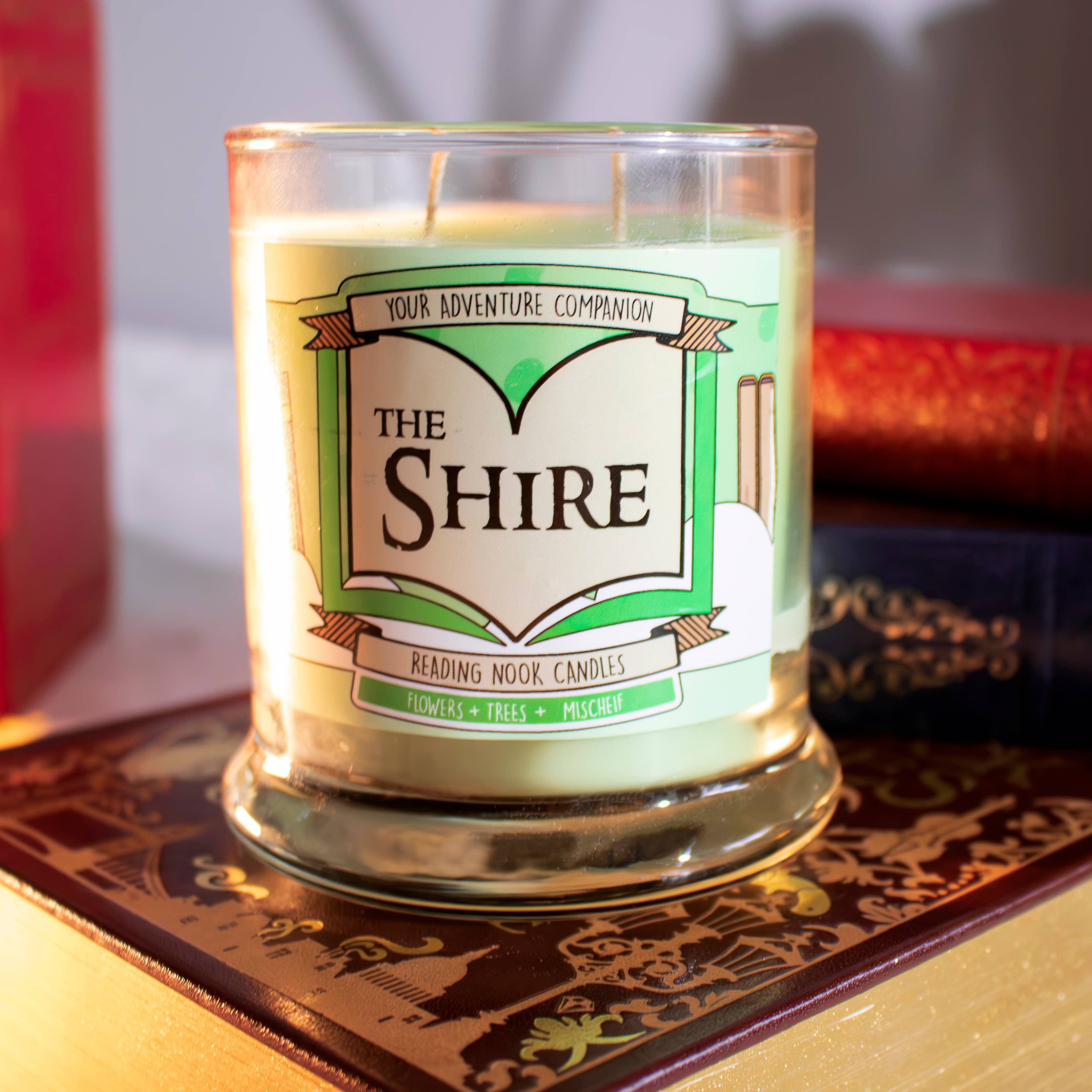 Scent.ily - Wholesale Jar/Filled Candle - Reading Nook: The Shire: 6oz1
