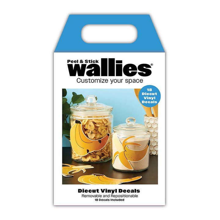 Wallies Bunch of Bananas Decals 18/pack for wholesale by C.R.Gibson Signature
