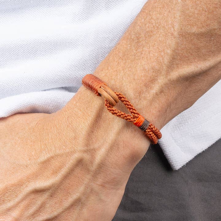 Makarla - Handmade Colombian Jewelry - Wholesale Woven/Braided Bracelet - Nautical Rope Bracelet | Leather Bracelet | Gift for Men