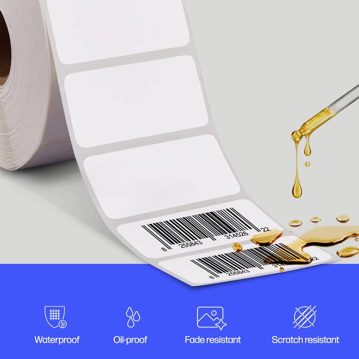 HP - Wholesale Gift Tag Label - HP Direct Thermal Shipping Labels Multipurpose Thermal Label