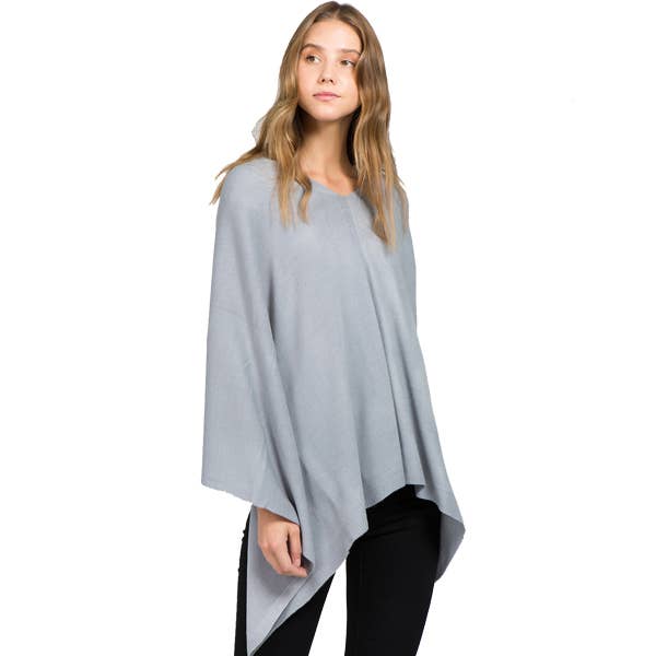 The Magic Scarf Company - Vendita all'ingrosso Poncho - Donna - Poncho effetto cashmere3