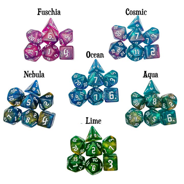 Specific Two Tone Fog Dice for wholesale by Mystery Dice Goblin