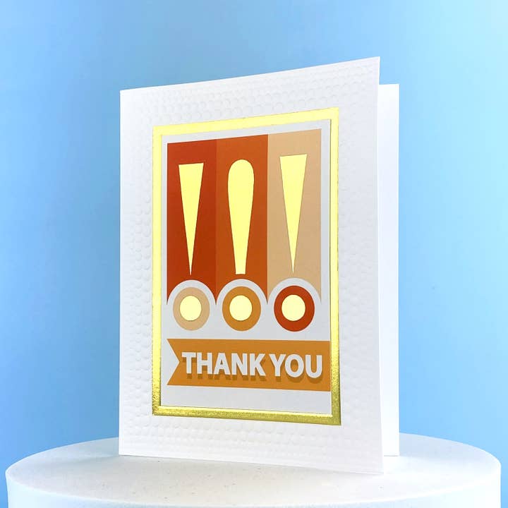 Carte de remerciement pour la vente par Ormolu Press