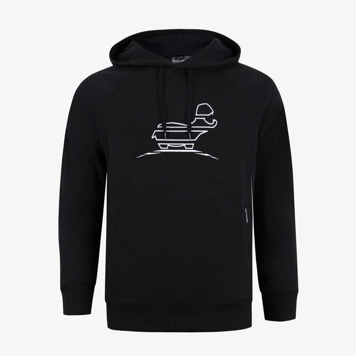 Sudadera con capucha Bob para hombre - negra para venta al por mayor de WHAT BUNKERS