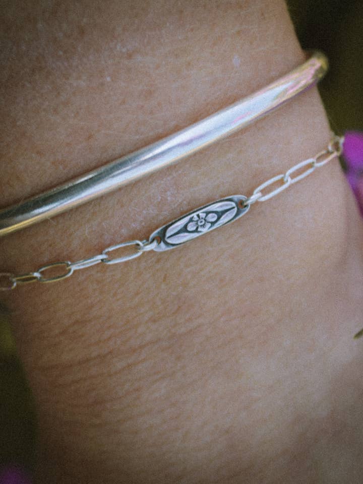 Forget Me Not Bracelet for wholesale by Witts End Silver Co