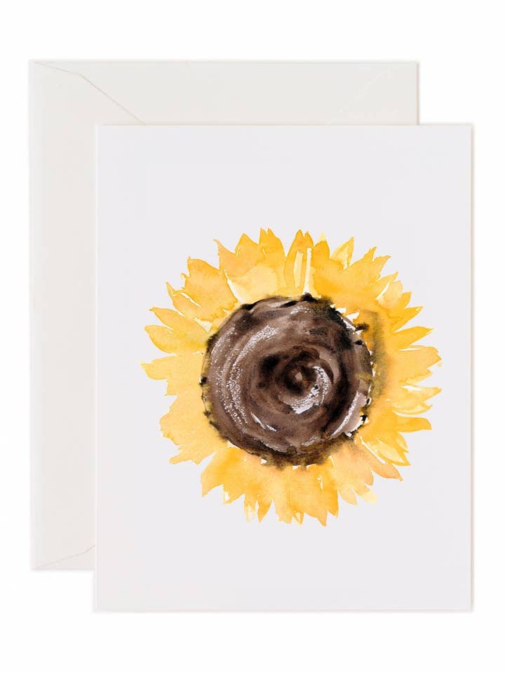 NOTECARDS - ZONNEBLOEM voor wholesale door Art of Marina