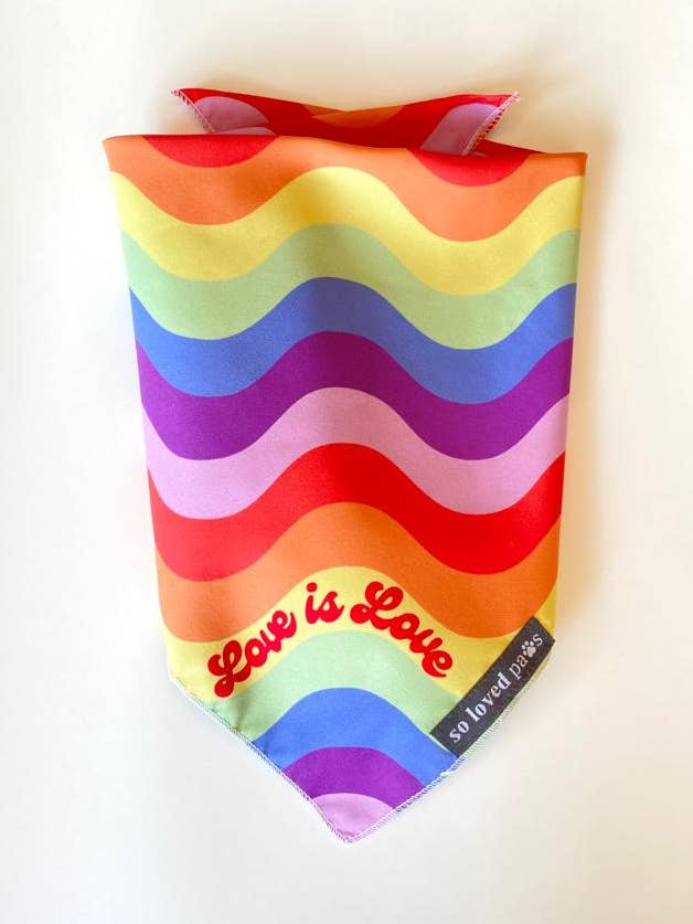 Bandana: El amor es amor para venta al por mayor de So Loved Paws