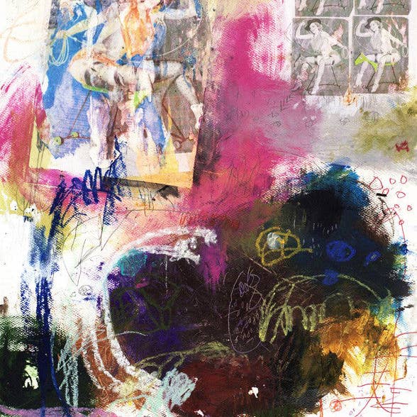 #081217 <br> Shopping per una Nuova Distrazione <br> Stampa d'Arte a Tecnica Mista per la vendita all'ingrosso da parte di Michel Keck LLC