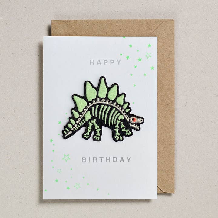 Patch Cards (Pack of 6)- Dinosaur Skeleton and other Purchase Wholesale dinosaur card. Free Returns & Net 60 Terms on Faire trending on Faire.
