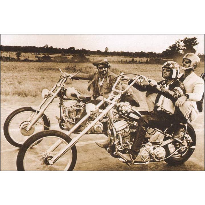 Postcard. Easy Rider. Motorcycles. for wholesale by VisionWorks LLC