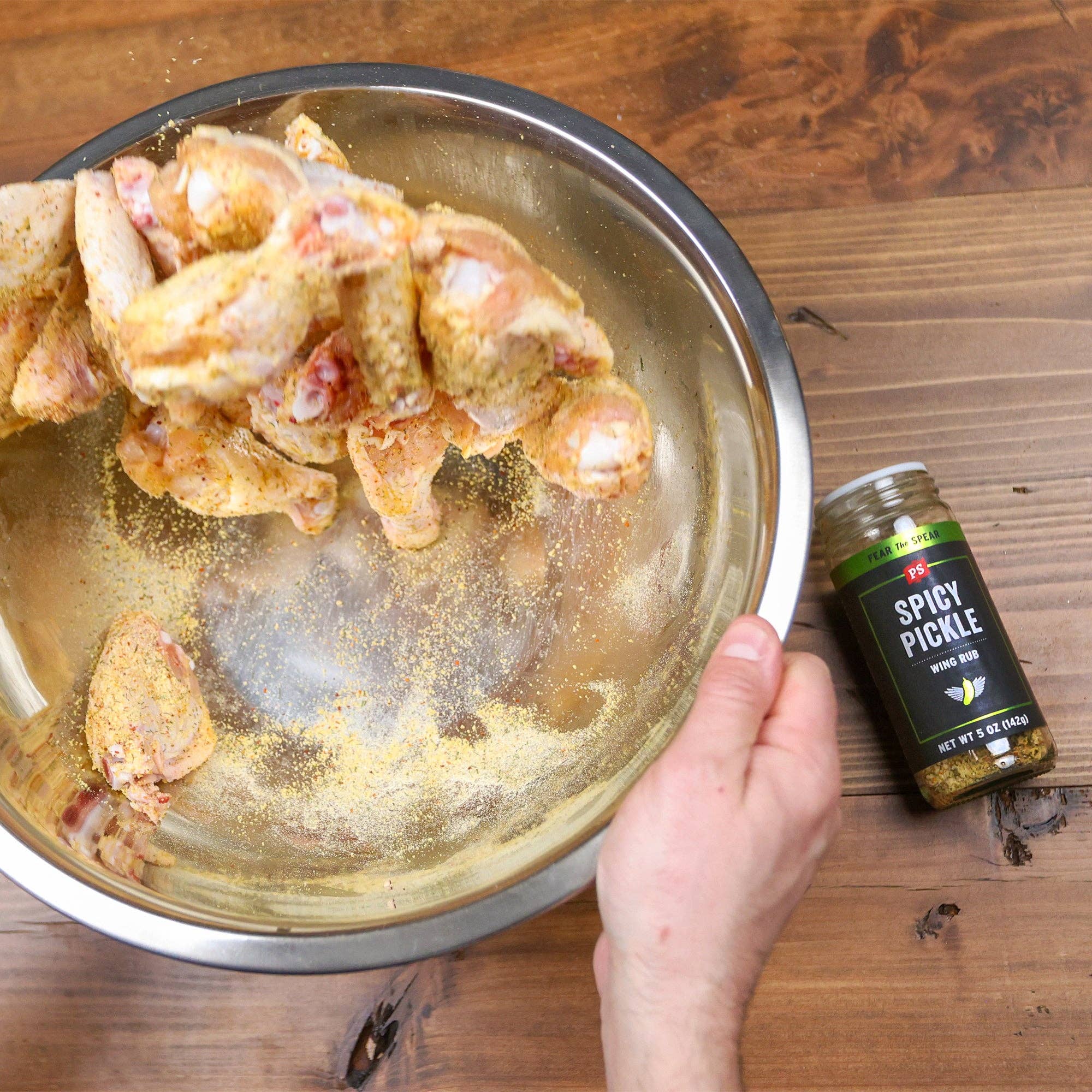 PS Seasoning - Wholesale Rub - Spicy Dill Pickle Wing Rub3