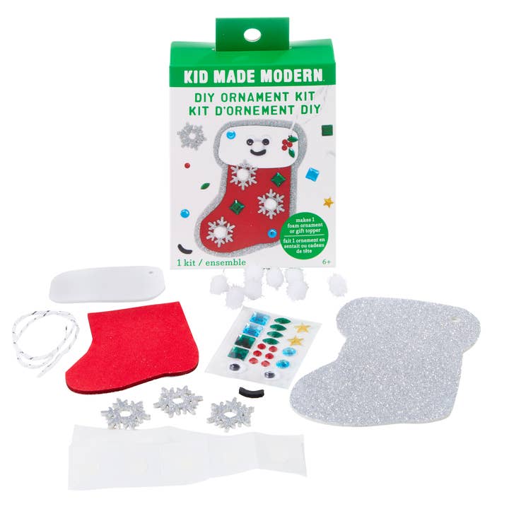 DIY Ornament Kit - Stocking for wholesale by Kid Made Modern