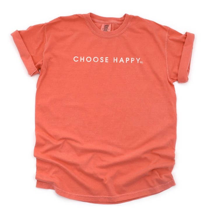 Wähle Happy T-Shirt für den Großhandel von Never Lose Hope Designs