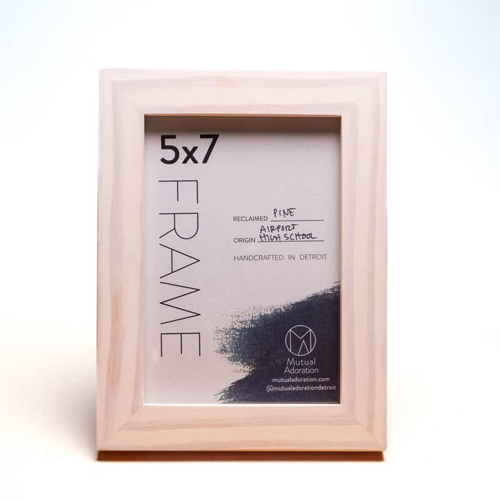 Mutual Adoration - Vendita all'ingrosso Cornice portafoto - Cornice portafoto in legno riciclato imbiancato2