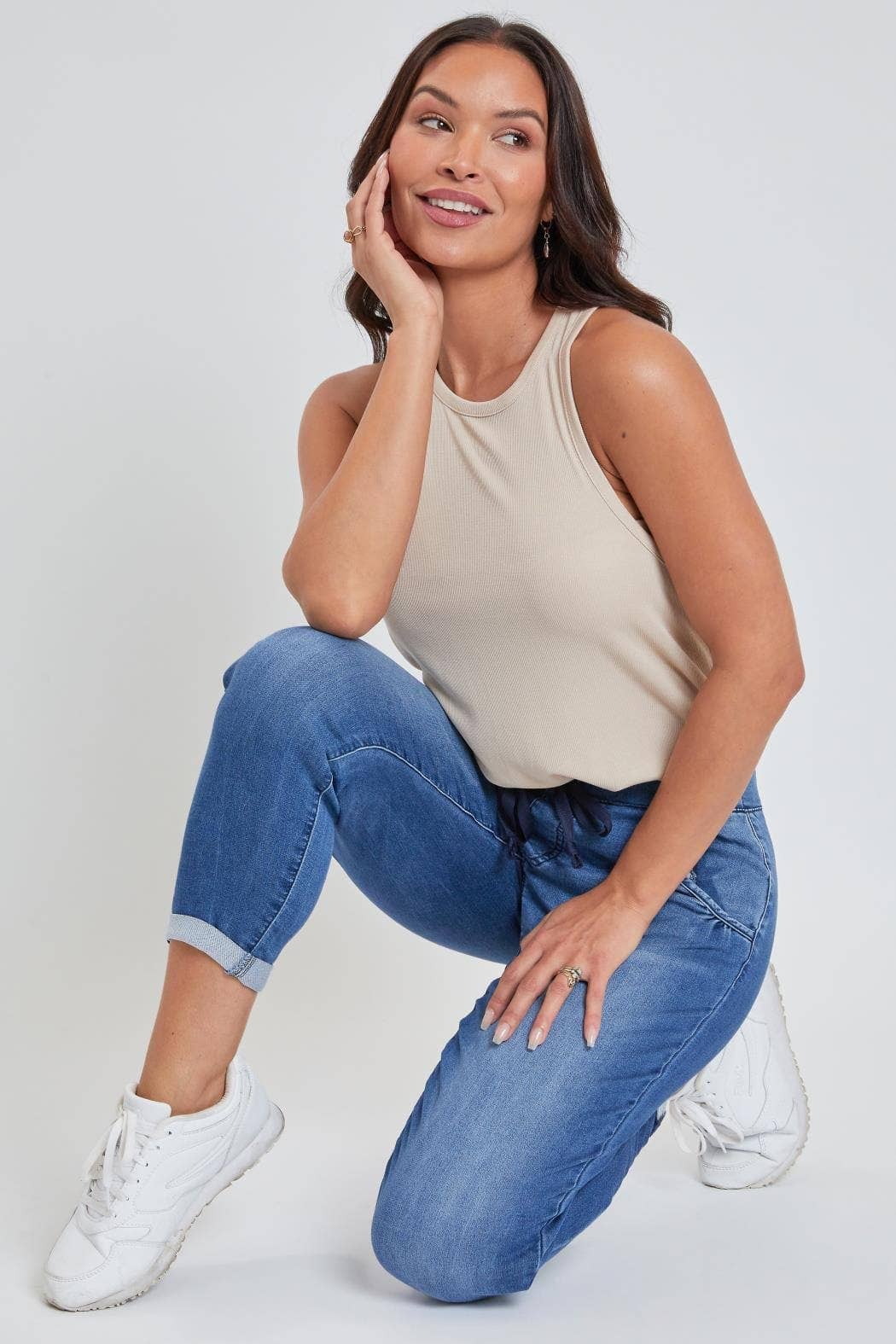 YMI - Wholesale Lounge Sweatpants/Joggers - Women's - Petite Kozy Fit Mid Rise Jogger-PP3676411