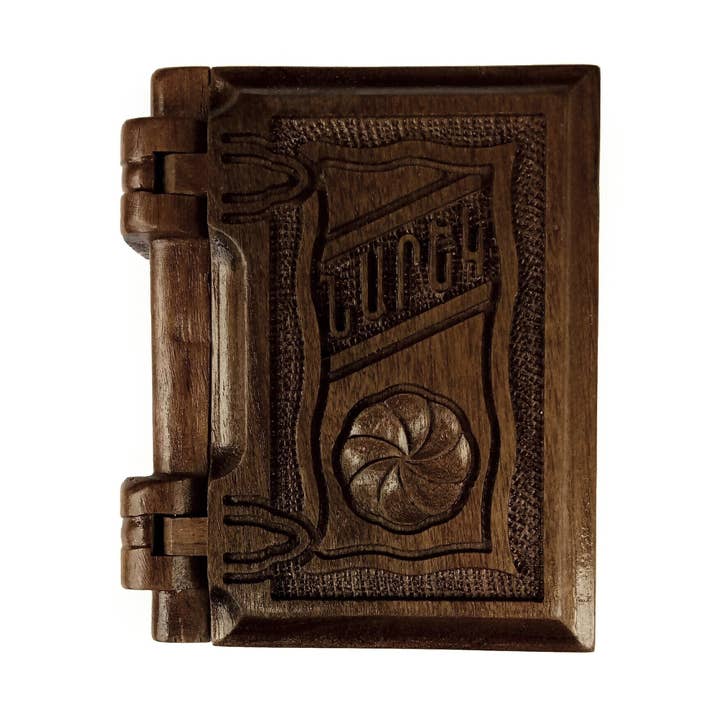 Bibbia Armena di Narek in Noce Intagliata a Mano con Copertina in Legno per la vendita all'ingrosso da parte di Handcraftoria