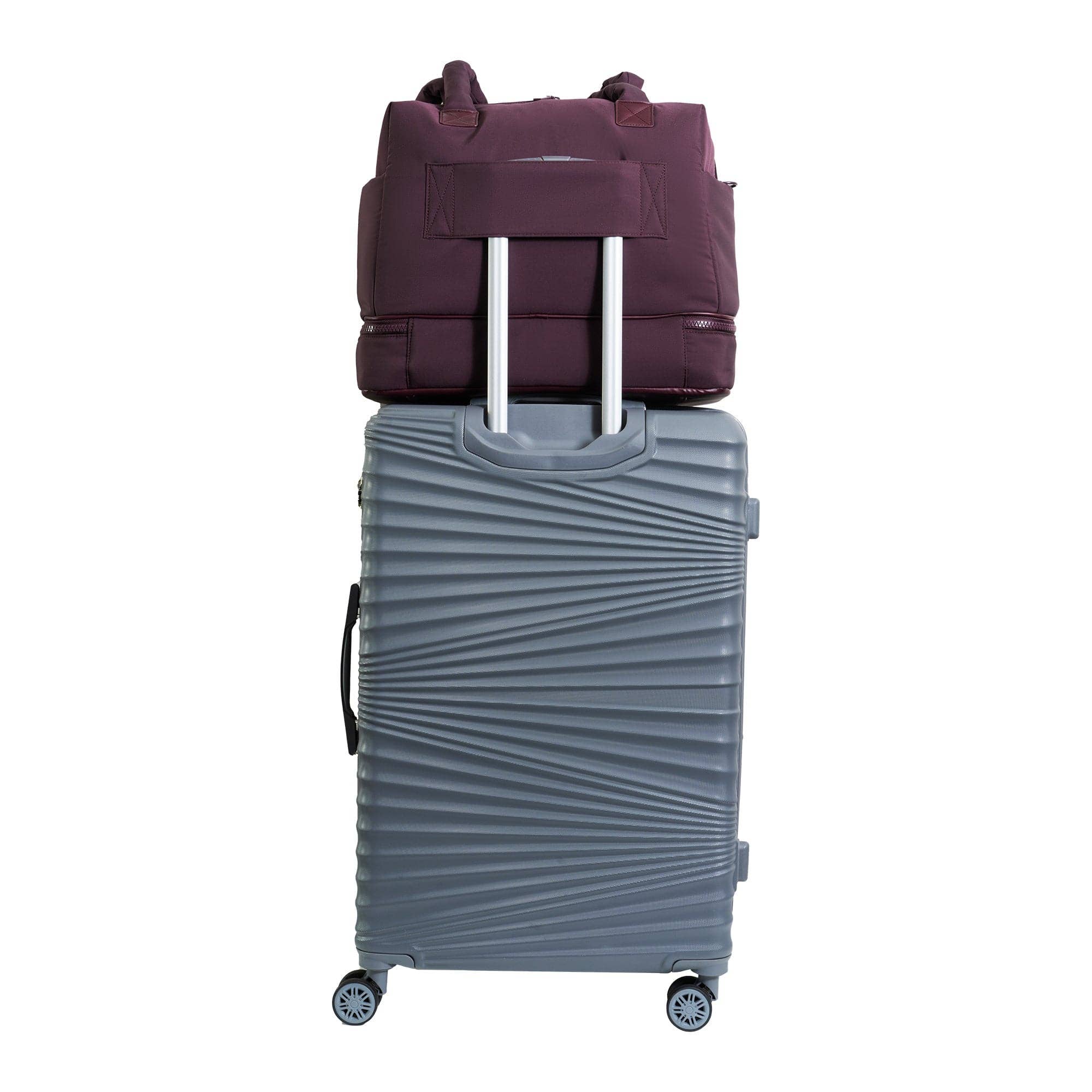 Magid - Wholesale Weekender Bag - Women's - Joan & David 18 Inch High Density Sport Nylon Drop Bottom Duffel Bag19