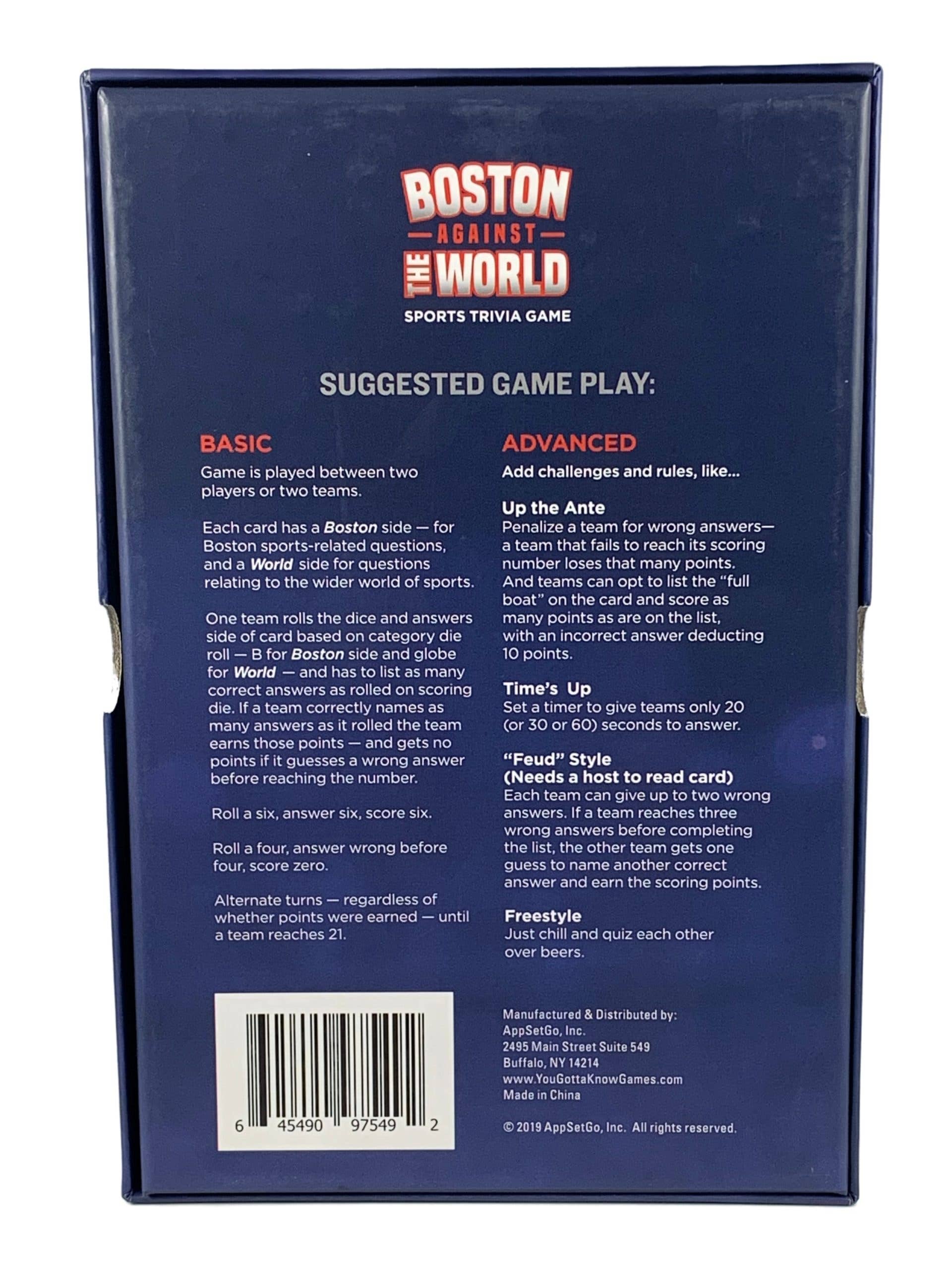 You Gotta Know Games - Wholesale Card Game - Boston Against the World - Sports Trivia Game (1)2