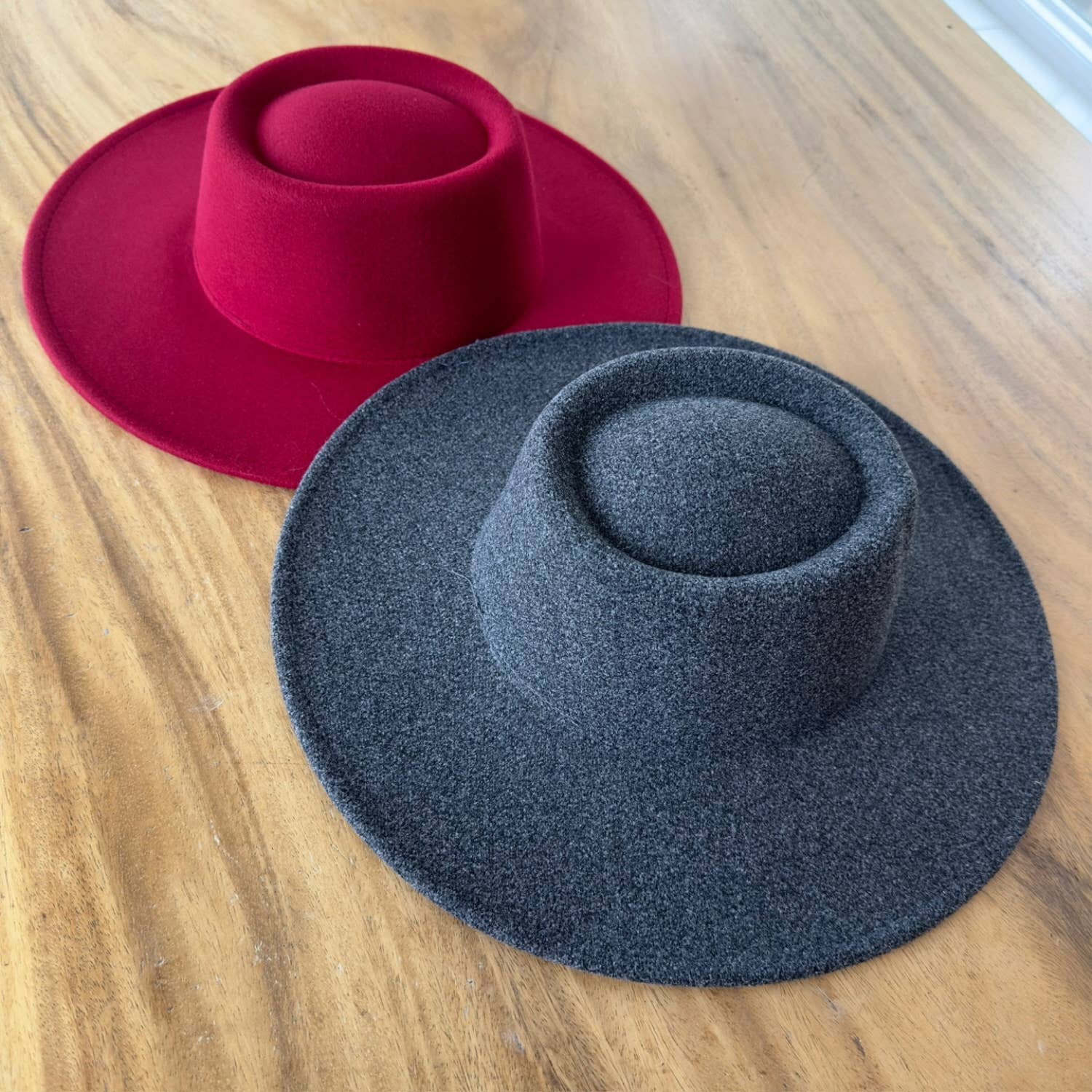 One and Only Accessories - Wholesale Boater Hat - Women's - VEGAN FELT BOATER PREMIUM HAT14