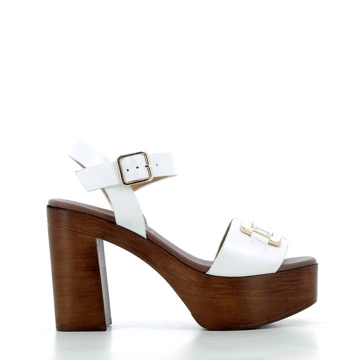 Hodea Sandalen Juliette Wit voor wholesale door HODEA