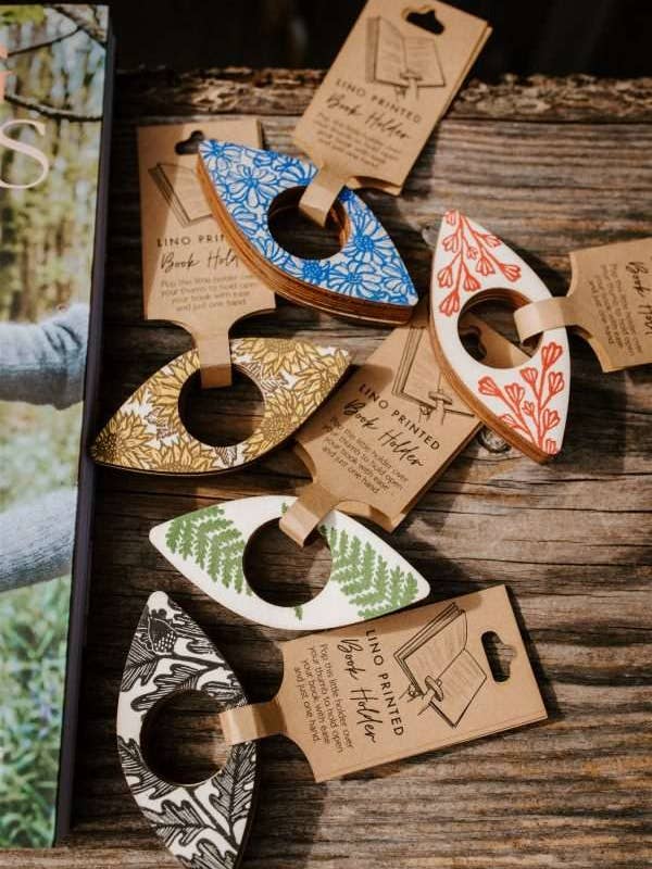 Book Holders for wholesale by Beth Lewis Art