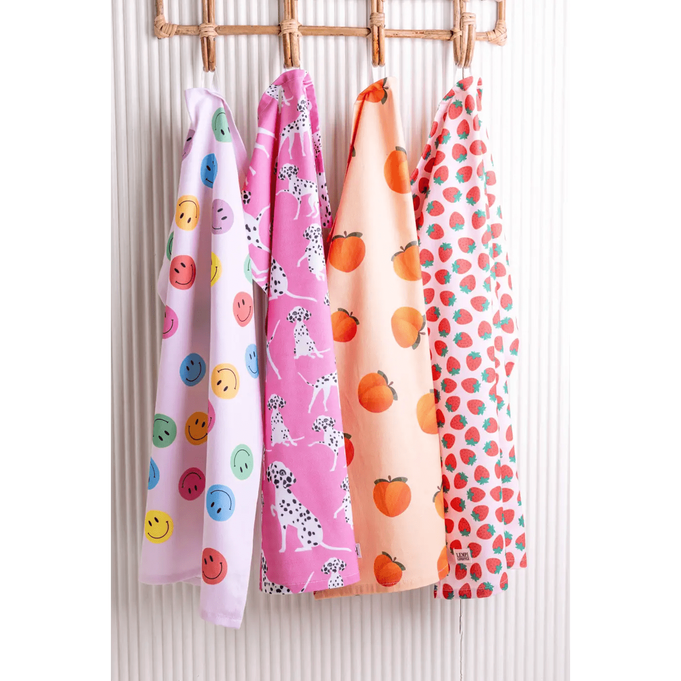 Lempi Lifestyle - Wholesale Tea Towel - Käsipyyhe Dalmatialainen Koira-printillä0