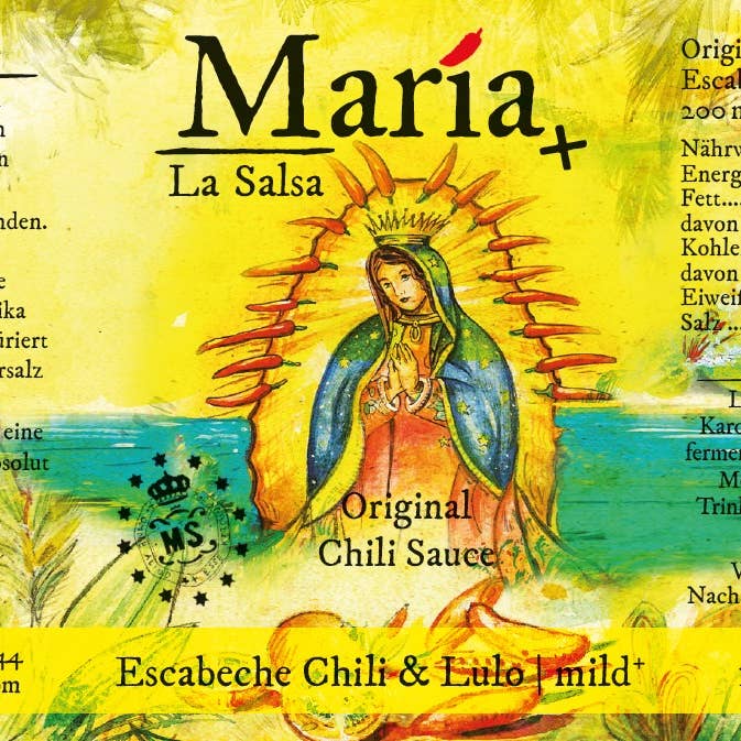 María La Salsa - Venta al por mayor Salsas picantes - Escabeche Chili & Lulo, Suave